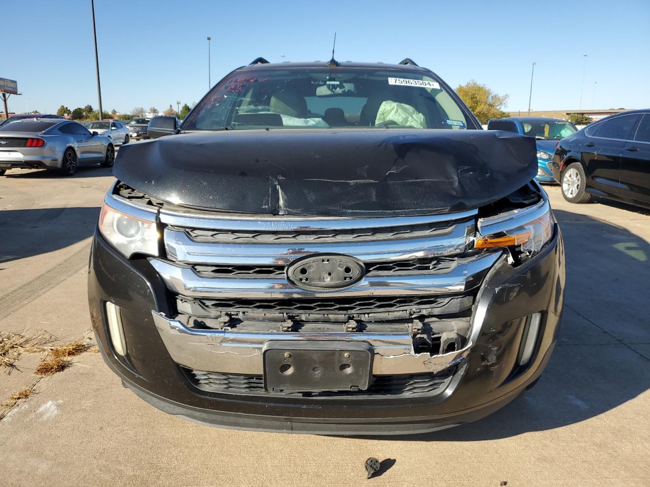 2013 Ford Edge VIN 2FMDK3JC4DBB10846 Copart auction photo, front end / minor dent/scratches damage thumbnail 5