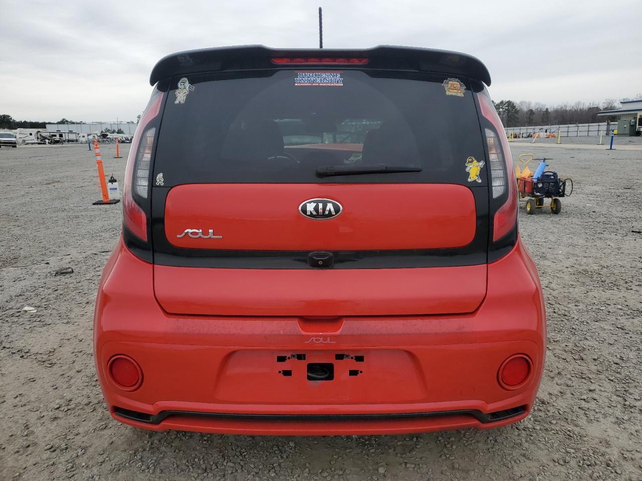 2019 KIA Soul VIN KNDJP3A55K7663036 Copart auction photo, front end / mechanical damage thumbnail 6