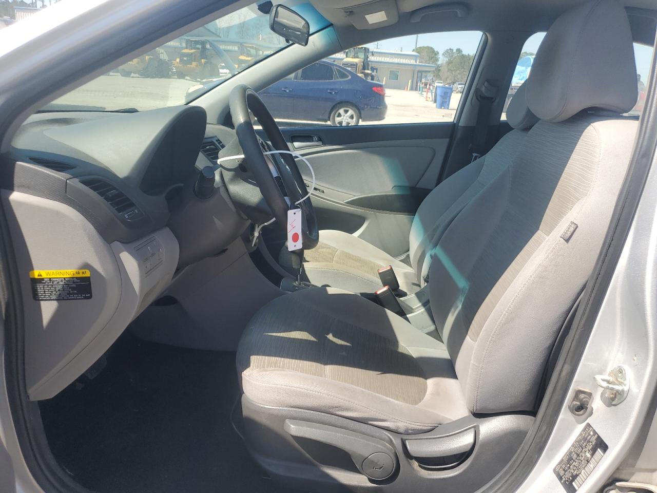 2017 Hyundai Accent VIN KMHCT4AE6HU350562 Copart auction photo, front end damage thumbnail 7