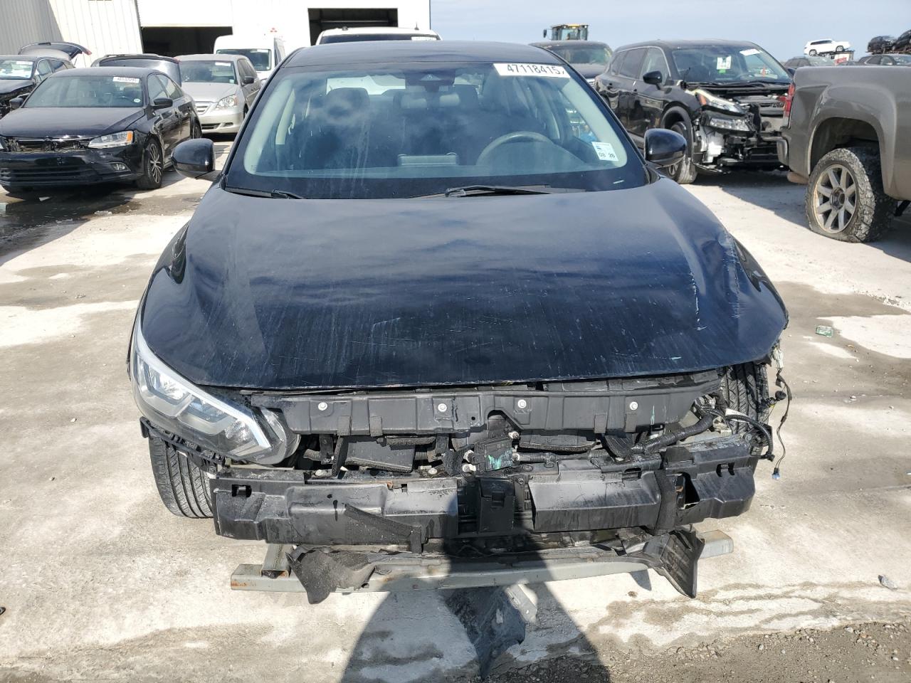 2020 Nissan Sentra VIN 3N1AB8BV3LY206111 Copart auction photo, front end / rear end damage thumbnail 5