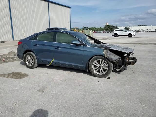 2015 Hyundai Sonata VIN 5NPE24AF4FH222496 Copart auction photo, burn - engine / burn - interior damage thumbnail 10
