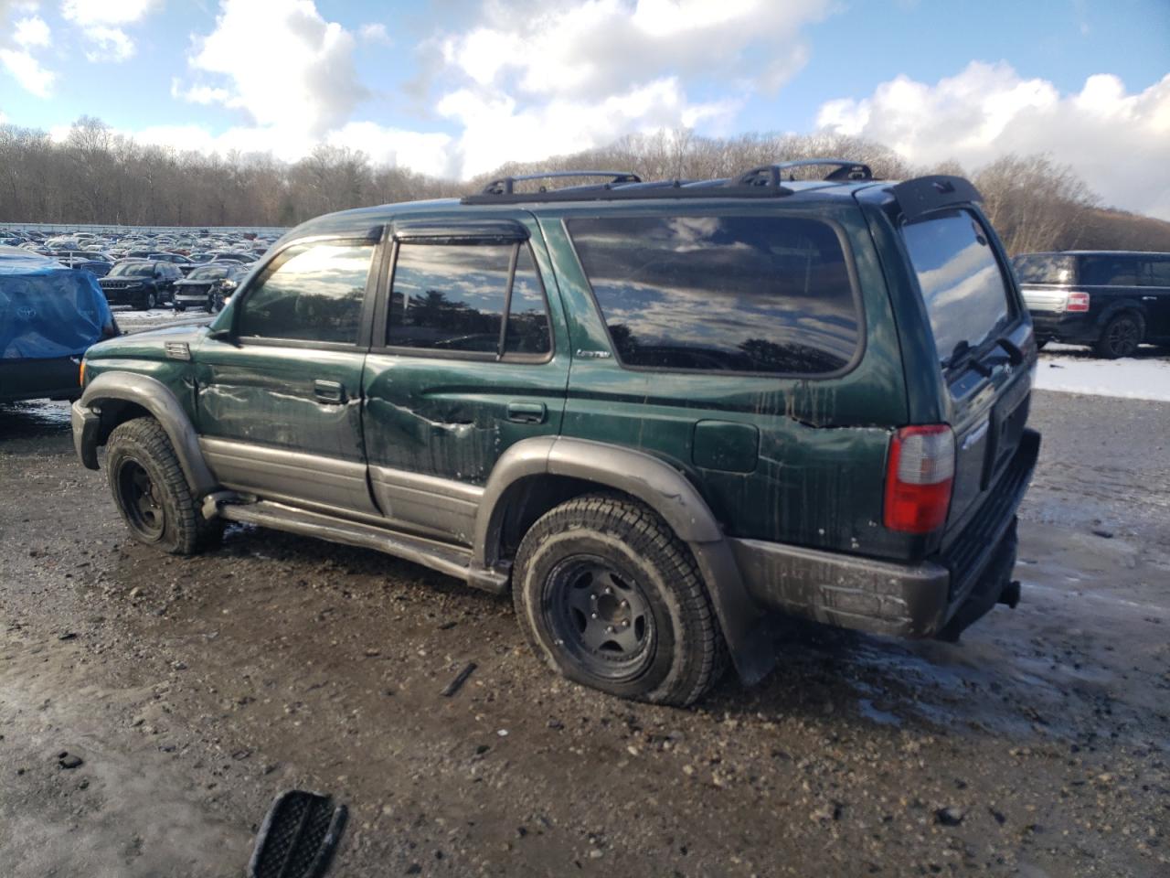 1999 Toyota 4Runner VIN JT3HN87R9X0209842 Copart auction photo, side / undercarriage damage thumbnail 2