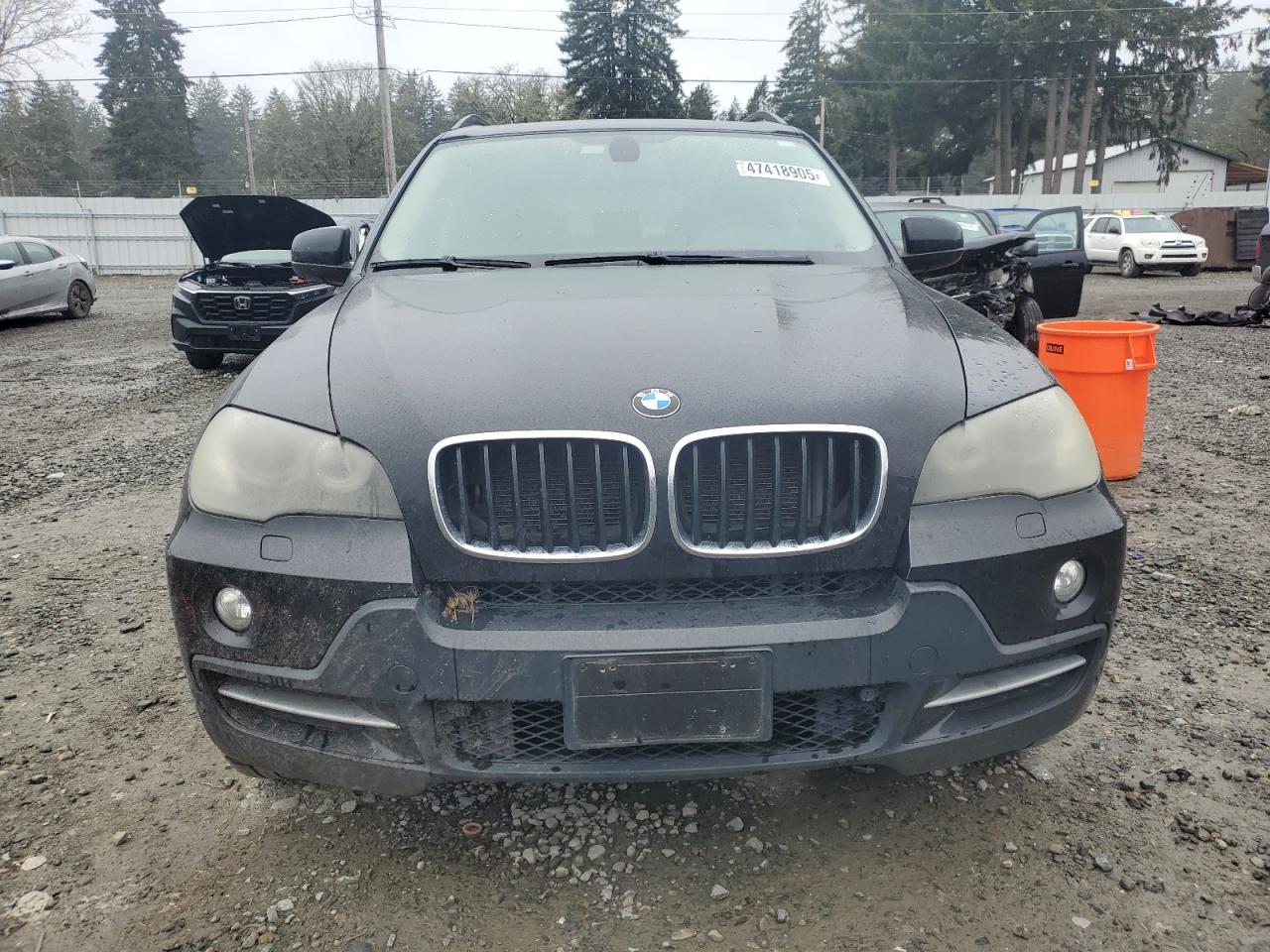 2007 BMW X5 VIN 5UXFE43597L012374 Copart auction photo, all over damage thumbnail 5
