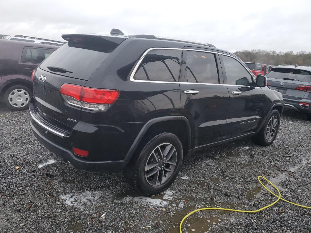 2019 Jeep Grand Cherokee VIN 1C4RJFBGXKC627274 Copart auction photo, side damage thumbnail 3