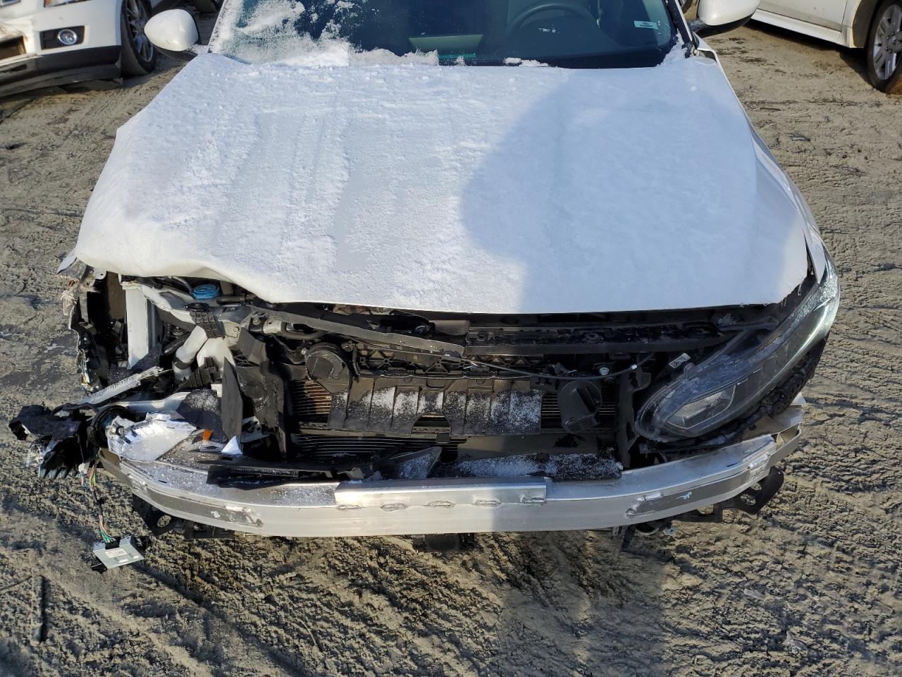 2021 Honda Accord VIN 1HGCV1F19MA060025 Copart auction photo, front end damage thumbnail 11