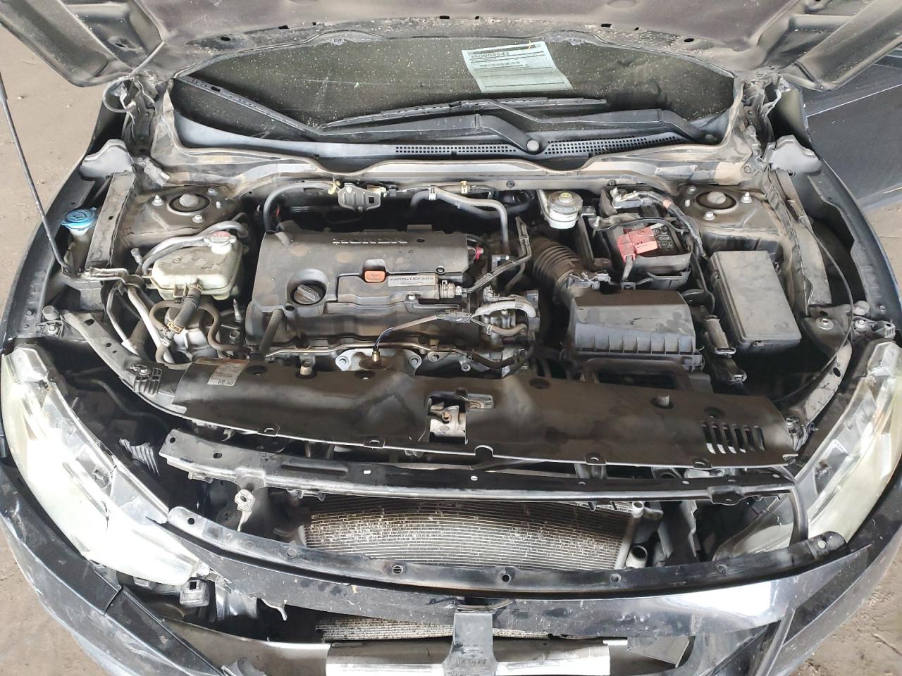 2018 Honda Civic VIN 19XFC2F52JE003815 Copart auction photo, rear end / front end damage thumbnail 11
