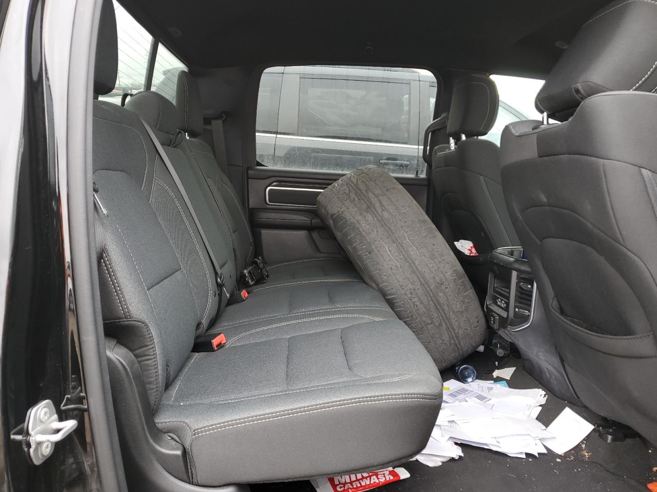 2021 RAM 1500 VIN 1C6SRFFT7MN620430 Copart auction photo, undercarriage / all over damage thumbnail 10