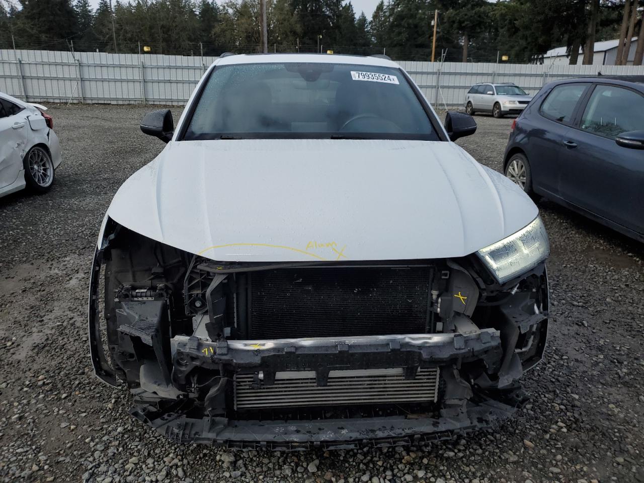 2019 Audi SQ5 VIN WA1B4AFY4K2006353 Copart auction photo, front end damage thumbnail 5