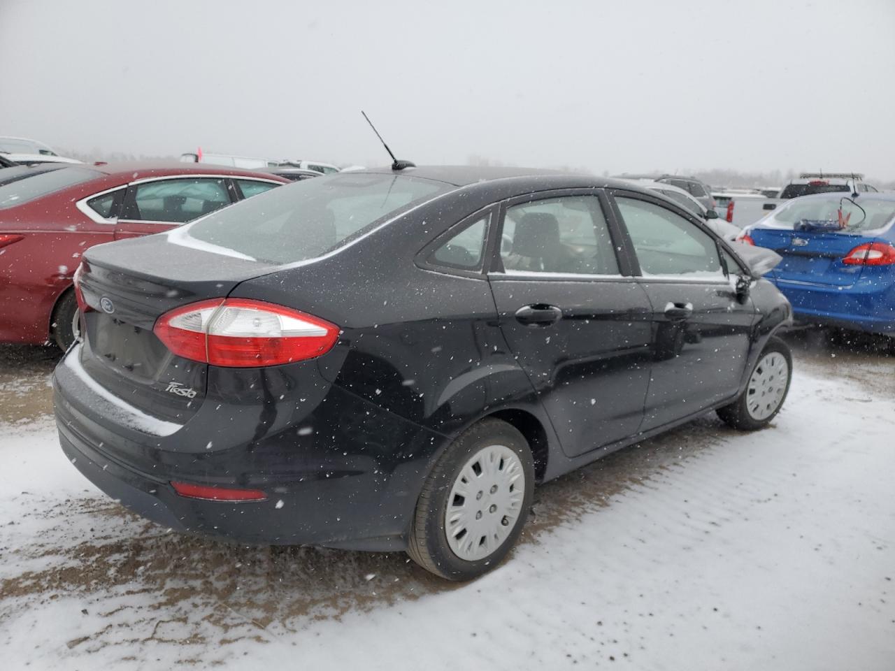 2019 Ford Fiesta VIN 3FADP4AJ0KM161482 Copart auction photo, front end damage thumbnail 3