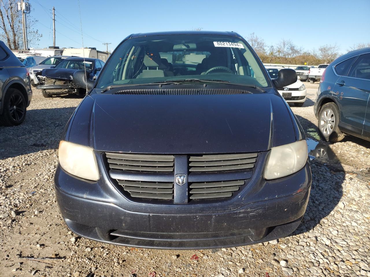 2007 Dodge Caravan VIN 1D4GP45RX7B153494 Copart auction photo, rear end damage thumbnail 5