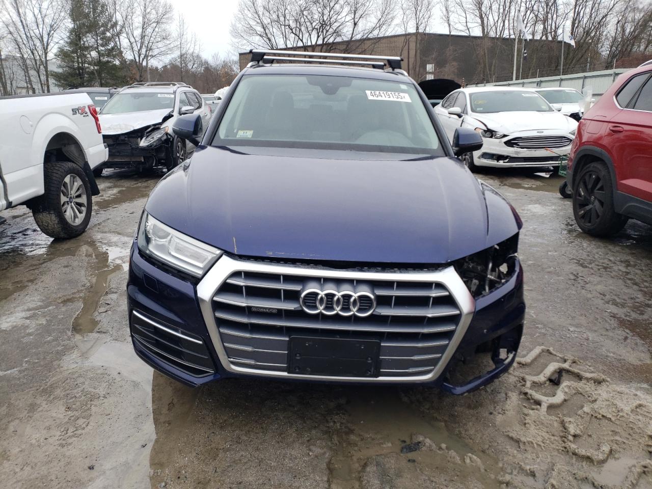 2019 Audi Q5 VIN WA1ANAFY2K2071324 Copart auction photo, front end / undercarriage damage thumbnail 5