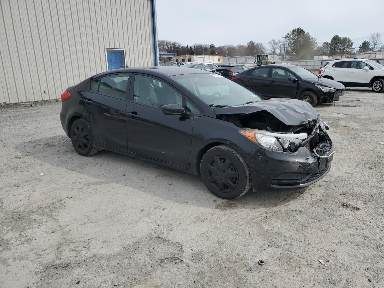 2016 KIA Forte VIN KNAFK4A62G5541155 Copart auction photo, front end damage thumbnail 4