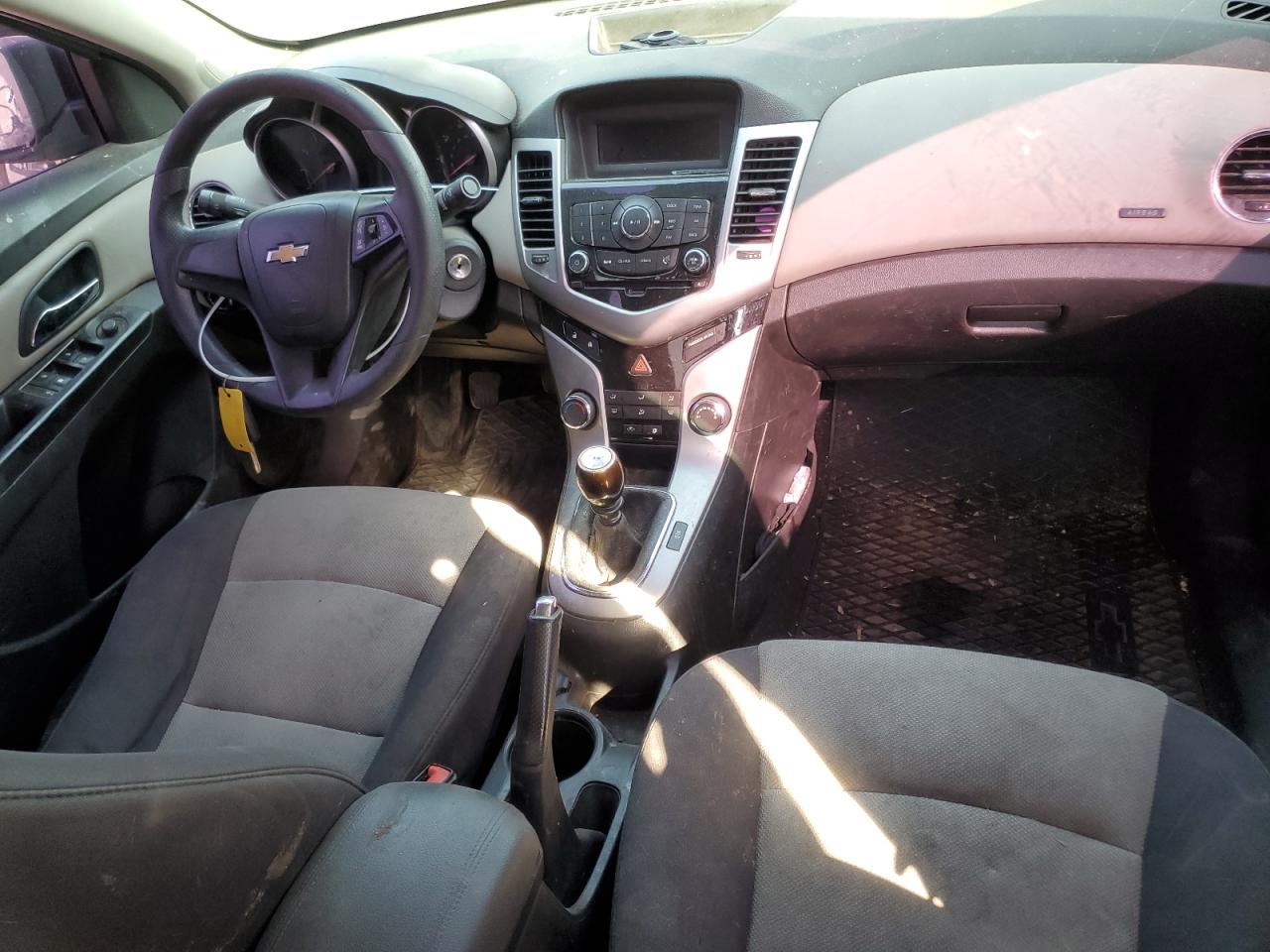 2014 Chevrolet Cruze VIN 1G1PB5SH5E7159435 Copart auction photo, front end / minor dent/scratches damage thumbnail 8
