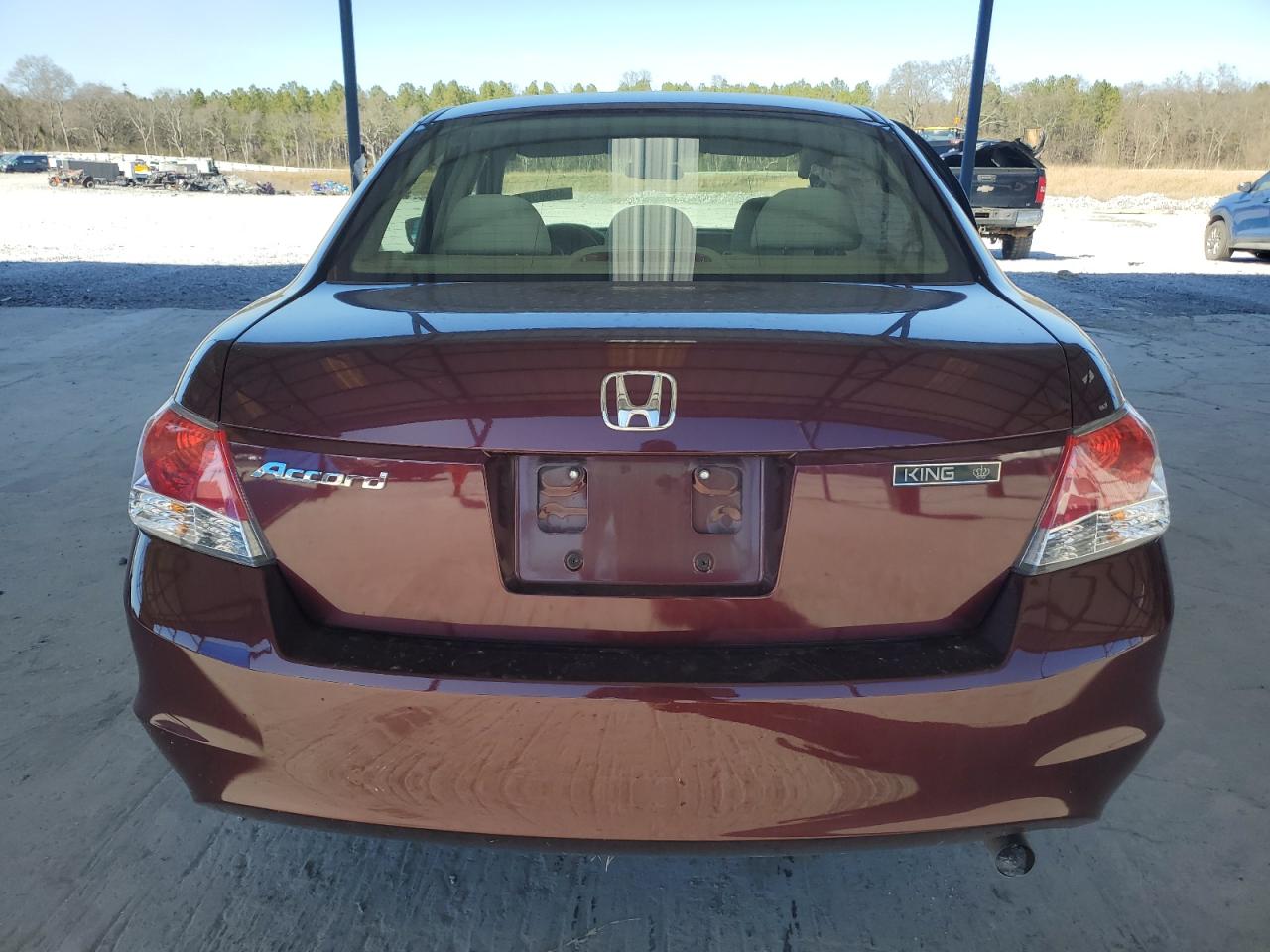 2009 Honda Accord VIN JHMCP26399C017623 Copart auction photo, side / front end damage thumbnail 6