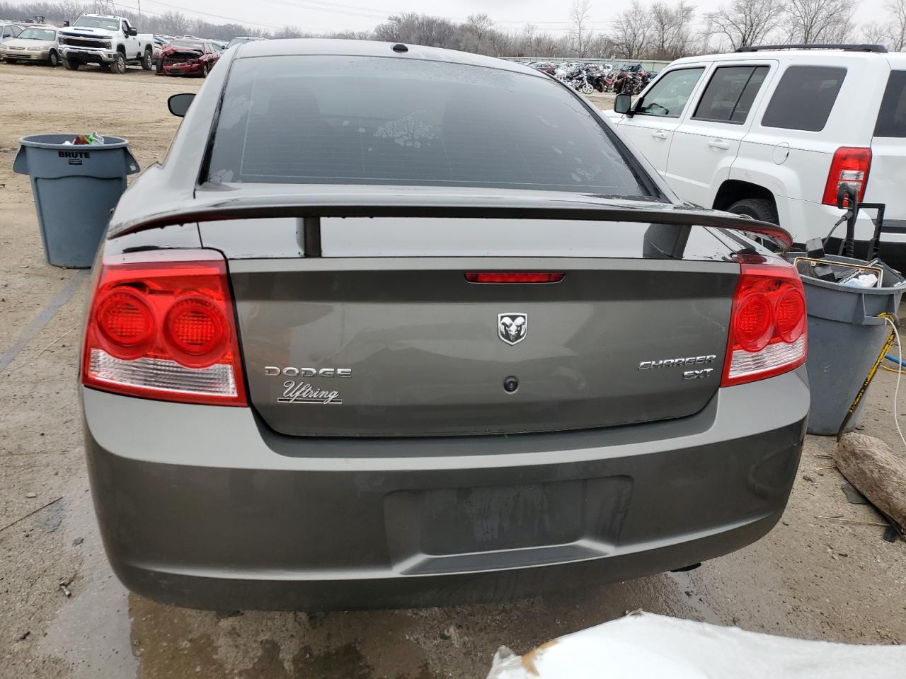 2009 Dodge Charger VIN 2B3KA33V09H554700 Copart auction photo, side damage thumbnail 6