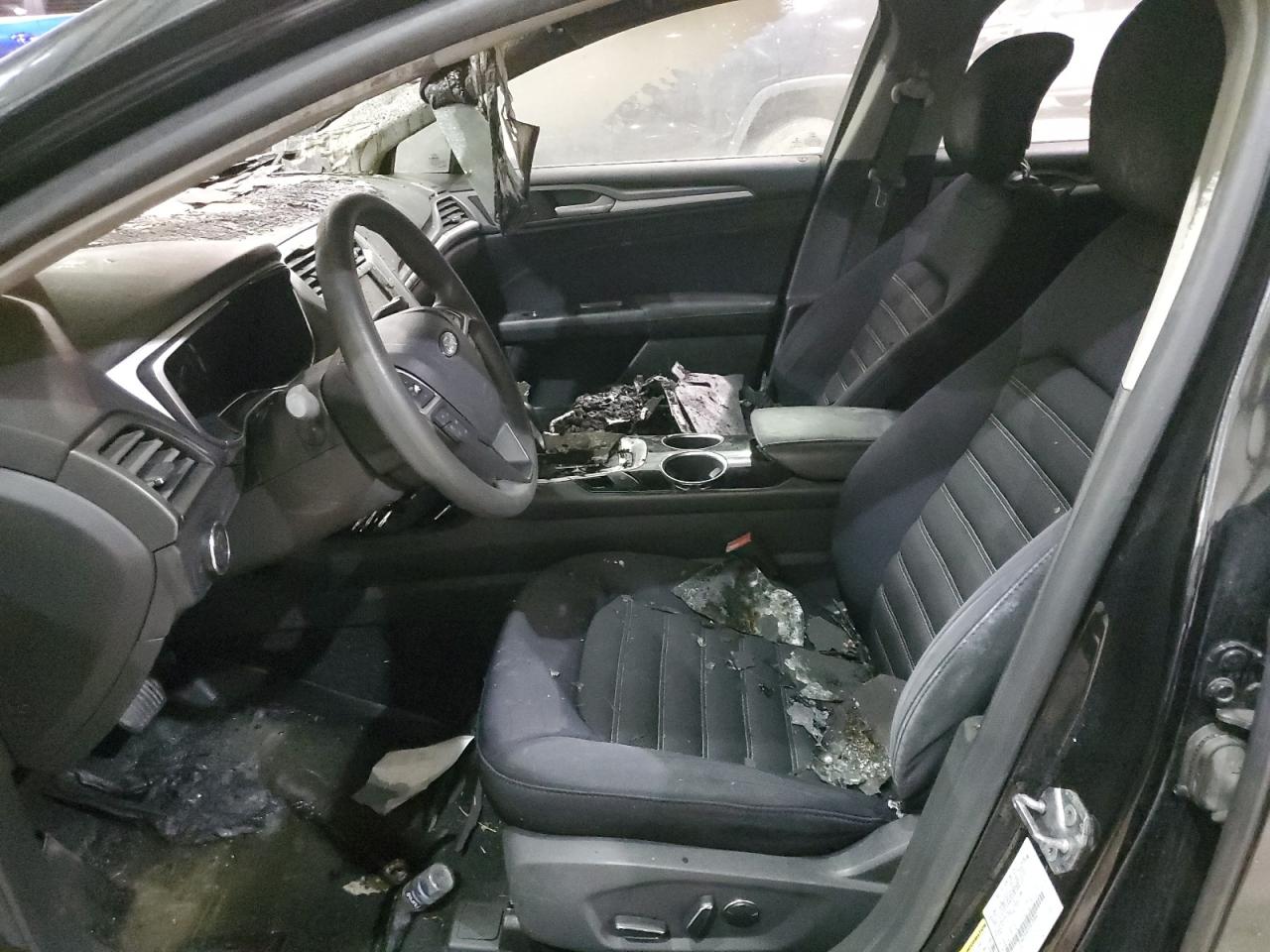 2013 Ford Fusion VIN 3FA6P0HR3DR199887 Copart auction photo, burn damage thumbnail 7