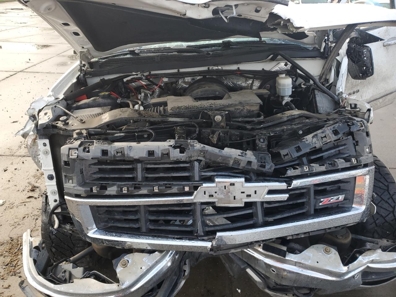 2014 Chevrolet Silverado VIN 3GCUKSEC2EG261773 Copart auction photo, all over damage thumbnail 12
