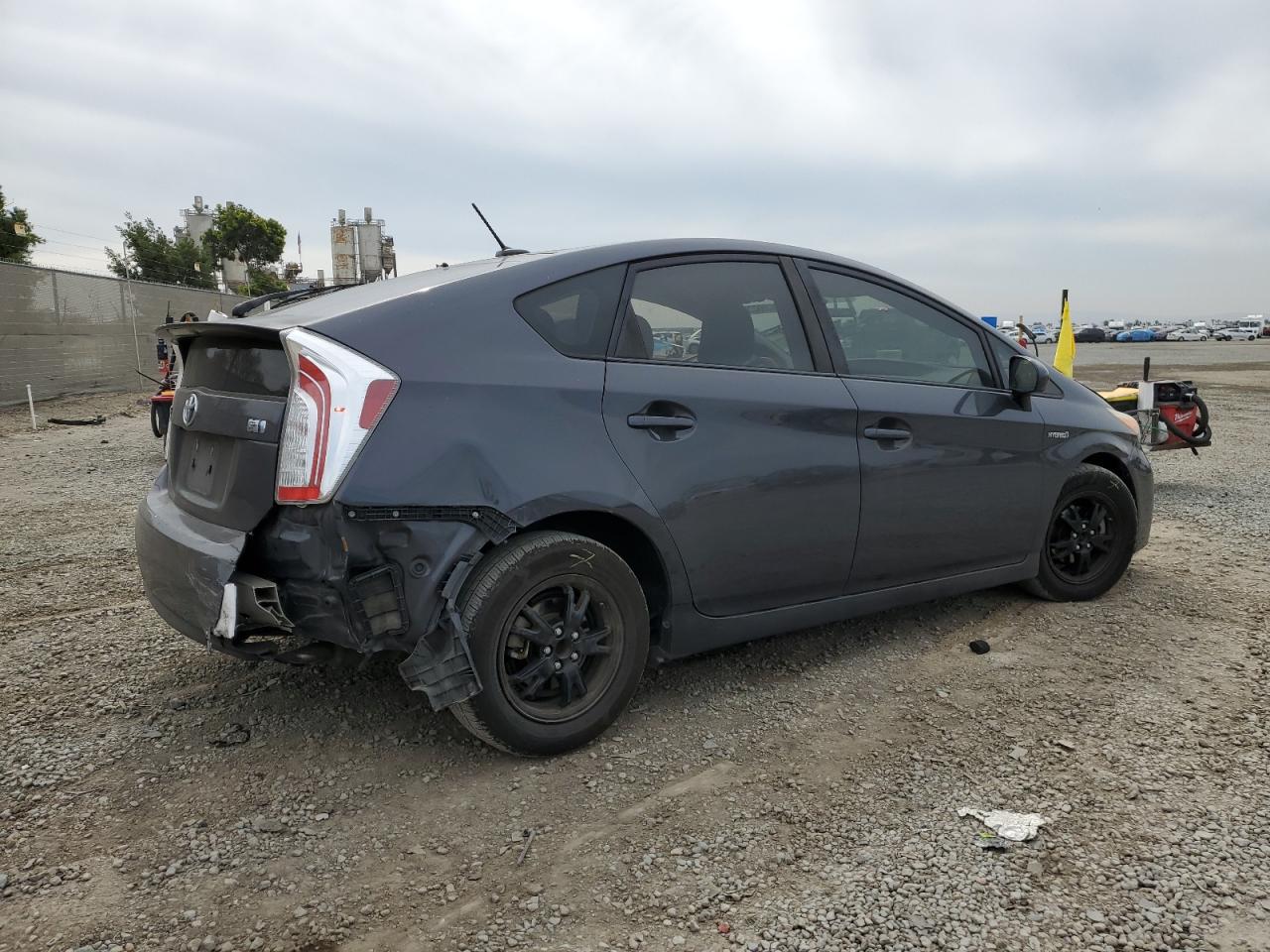 2012 Toyota Prius VIN JTDKN3DU2C5417491 Copart auction photo, rear end damage thumbnail 3