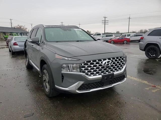 2021 Hyundai Santa Fe VIN 5NMS3DAJ2MH309375 Copart auction photo, rear end / undercarriage damage thumbnail 12