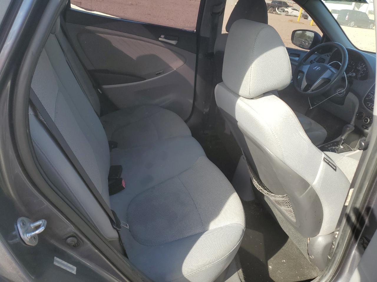 2013 Hyundai Accent VIN KMHCT4AE4DU398667 Copart auction photo, minor dent/scratches damage thumbnail 10