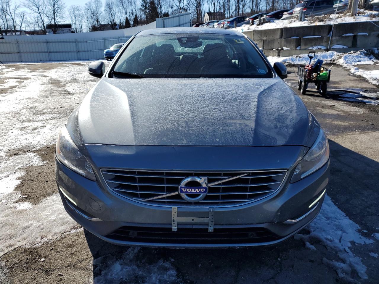 2018 Volvo S60 VIN LYV402TK9JB160537 Copart auction photo, front end / minor dent/scratches damage thumbnail 5
