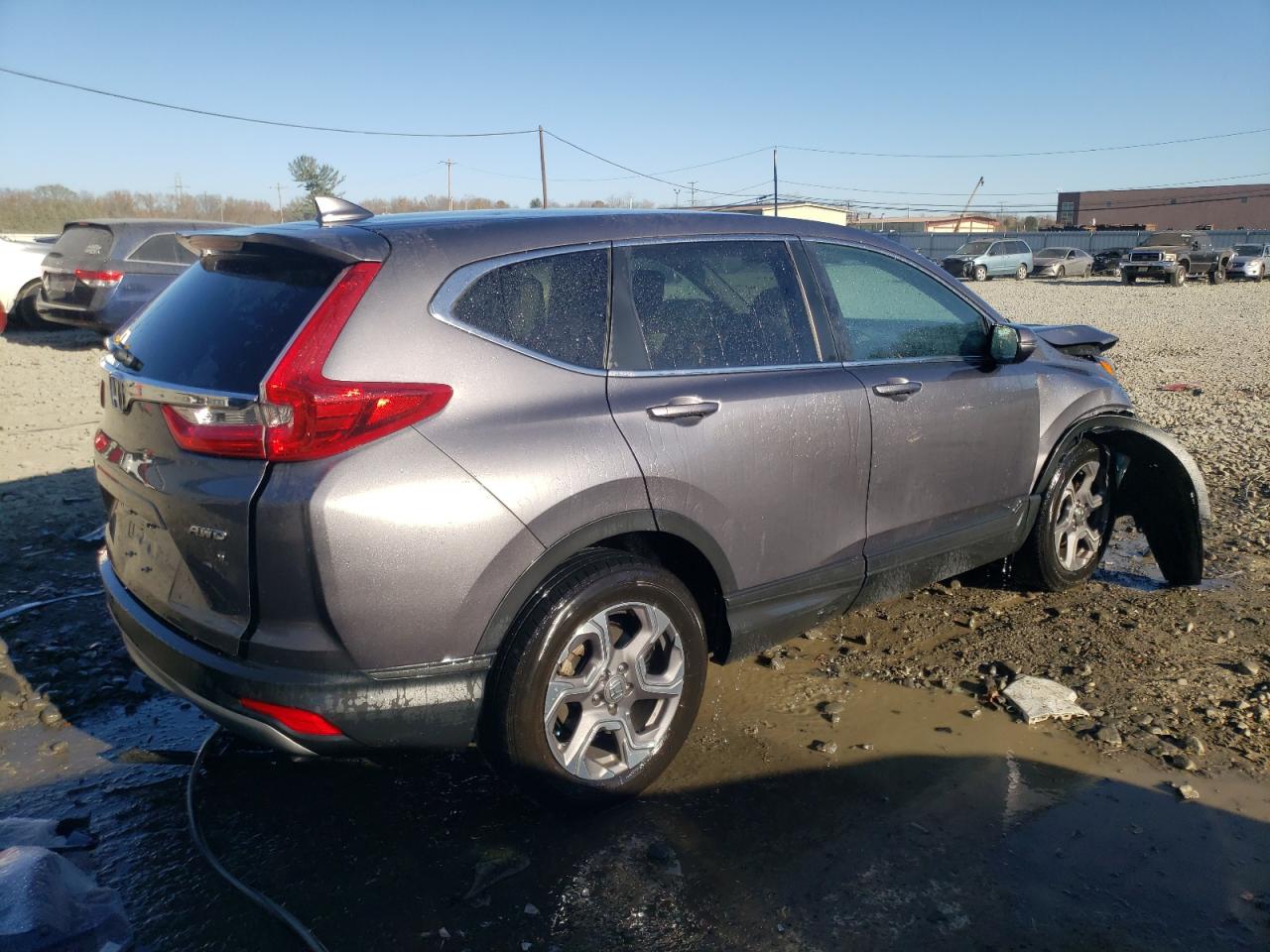 2019 Honda CR-V VIN 7FARW2H5XKE020816 Copart auction photo, front end damage thumbnail 3