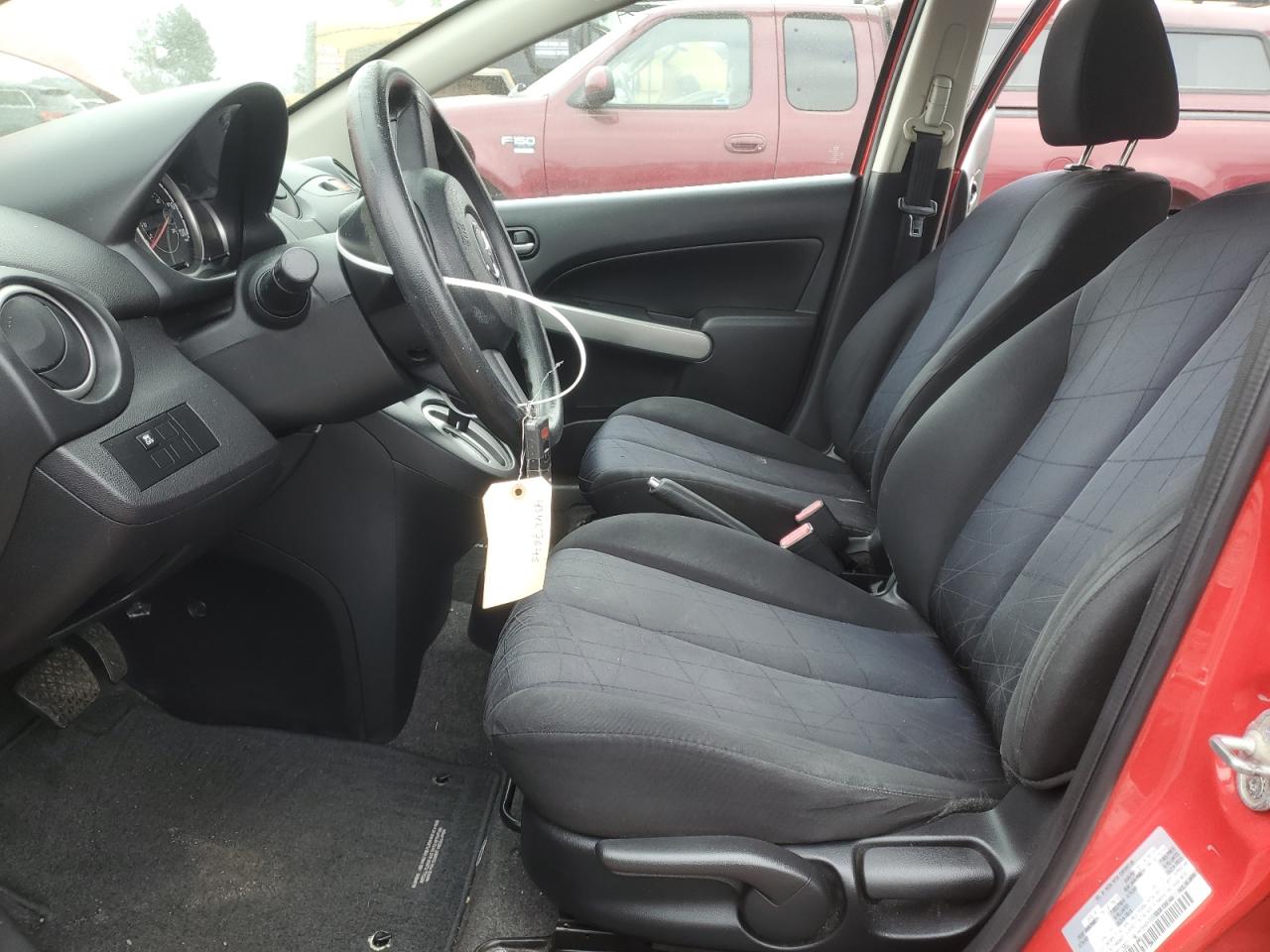 2011 Mazda 2 VIN JM1DE1HZ4B0129521 Copart auction photo, rear end damage thumbnail 7