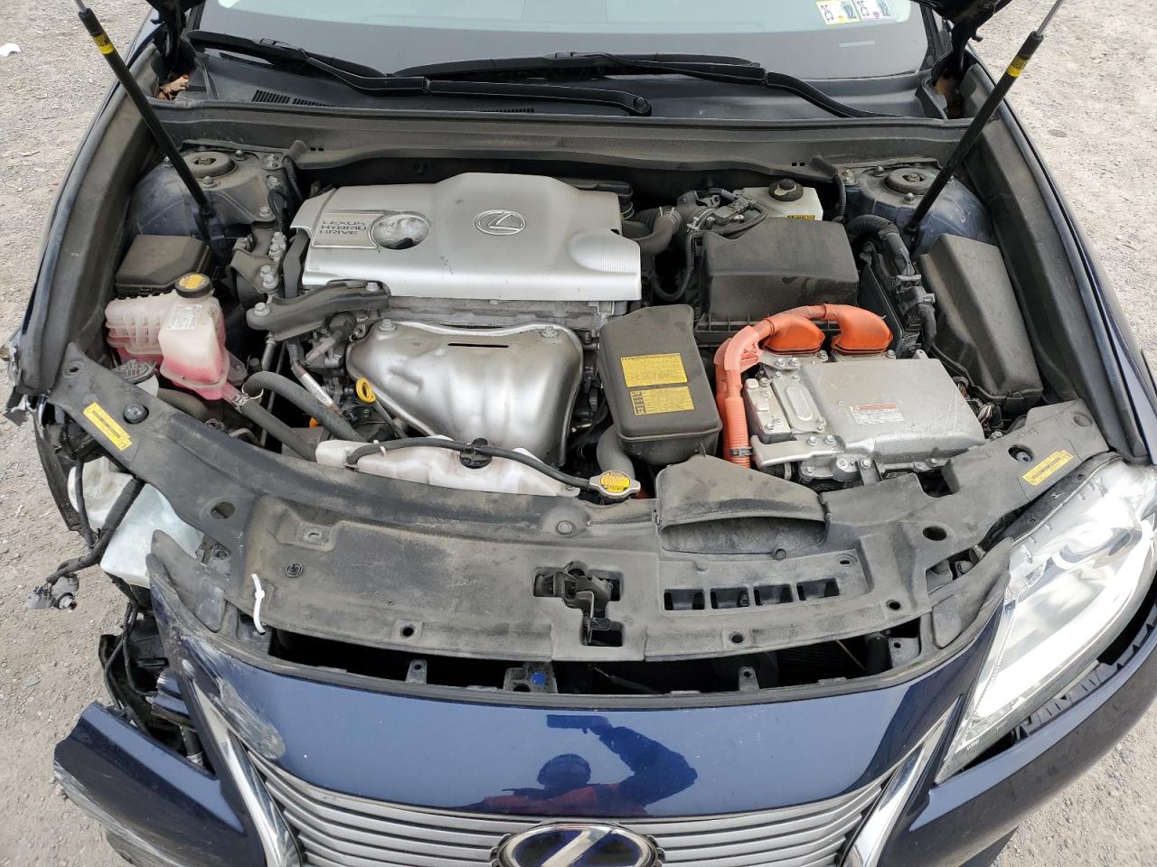2014 Lexus ES VIN JTHBW1GG9E2044301 Copart auction photo, front end damage thumbnail 12
