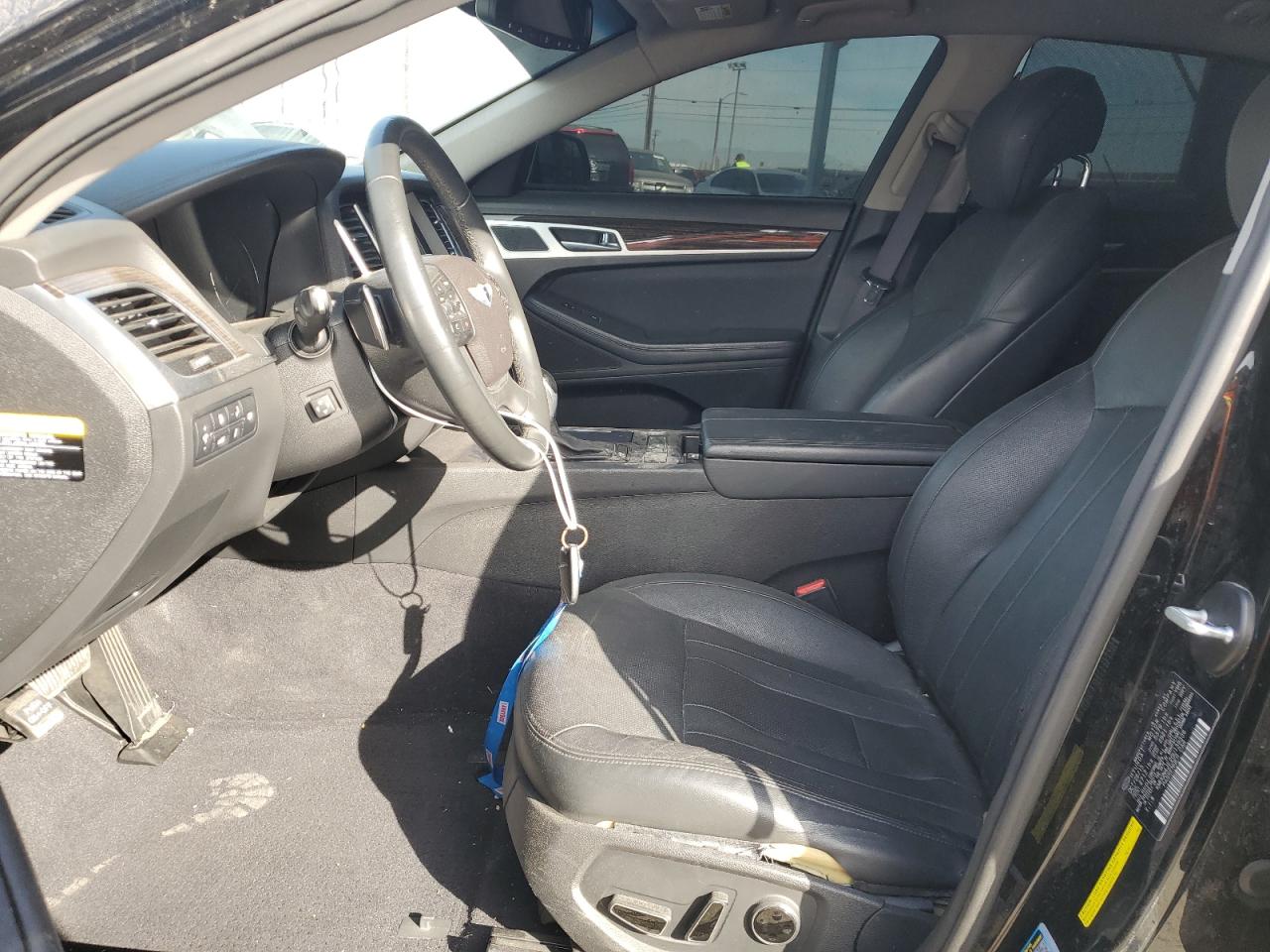 2016 Hyundai Genesis VIN KMHGN4JE2GU139336 Copart auction photo, front end damage thumbnail 7