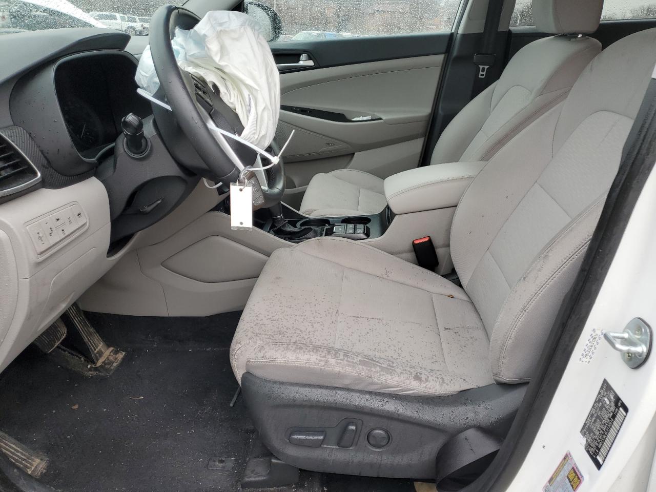 2020 Hyundai Tucson VIN KM8J3CAL6LU130914 Copart auction photo, front end damage thumbnail 7