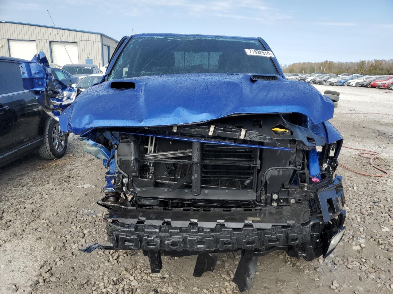 2018 RAM 1500 VIN 1C6RR7MT6JS151481 Copart auction photo, front end damage thumbnail 5