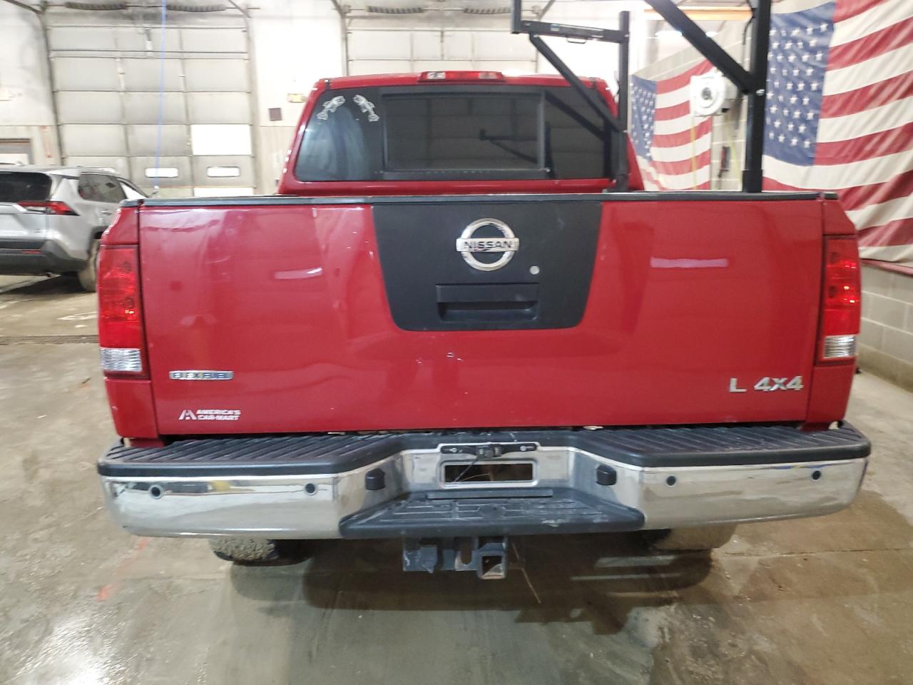 2012 Nissan Titan VIN 1N6BA0EC6CN321585 Copart auction photo, front end damage thumbnail 6