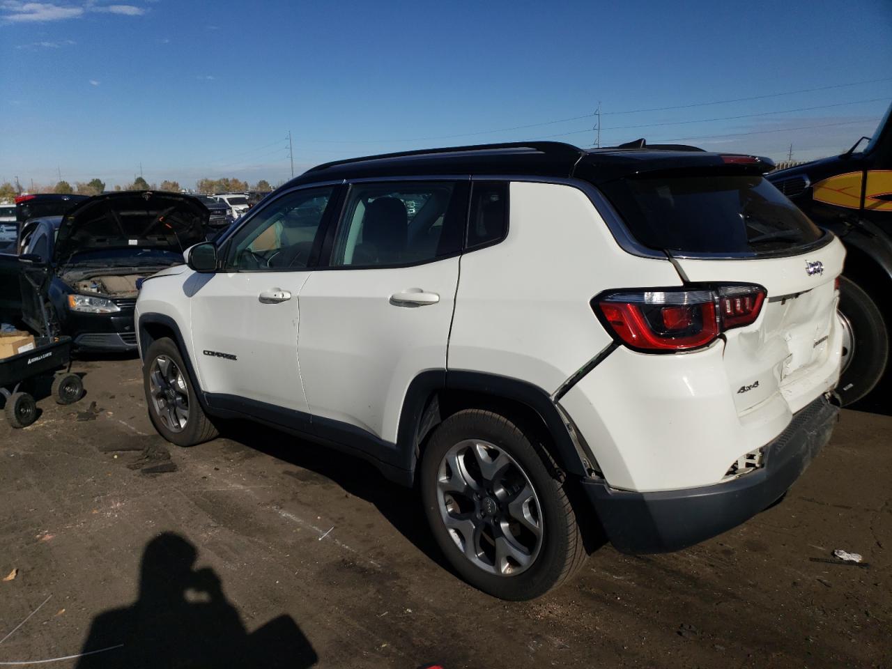 2018 Jeep Compass VIN 3C4NJDCB1JT222560 Copart auction photo, rear end damage thumbnail 2