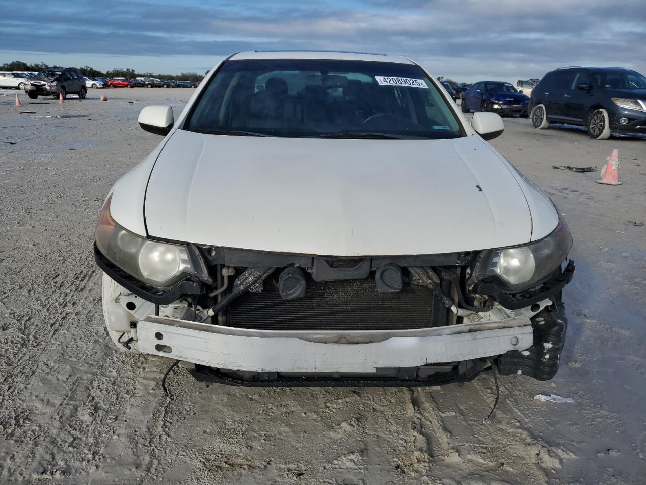 2010 Acura TSX VIN JH4CU2F64AC036555 Copart auction photo, front end damage thumbnail 5