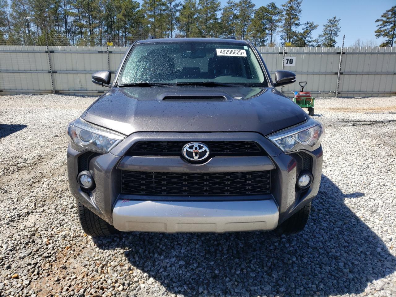 2019 Toyota 4Runner VIN JTEBU5JR2K5634435 Copart auction photo, rear end damage thumbnail 5