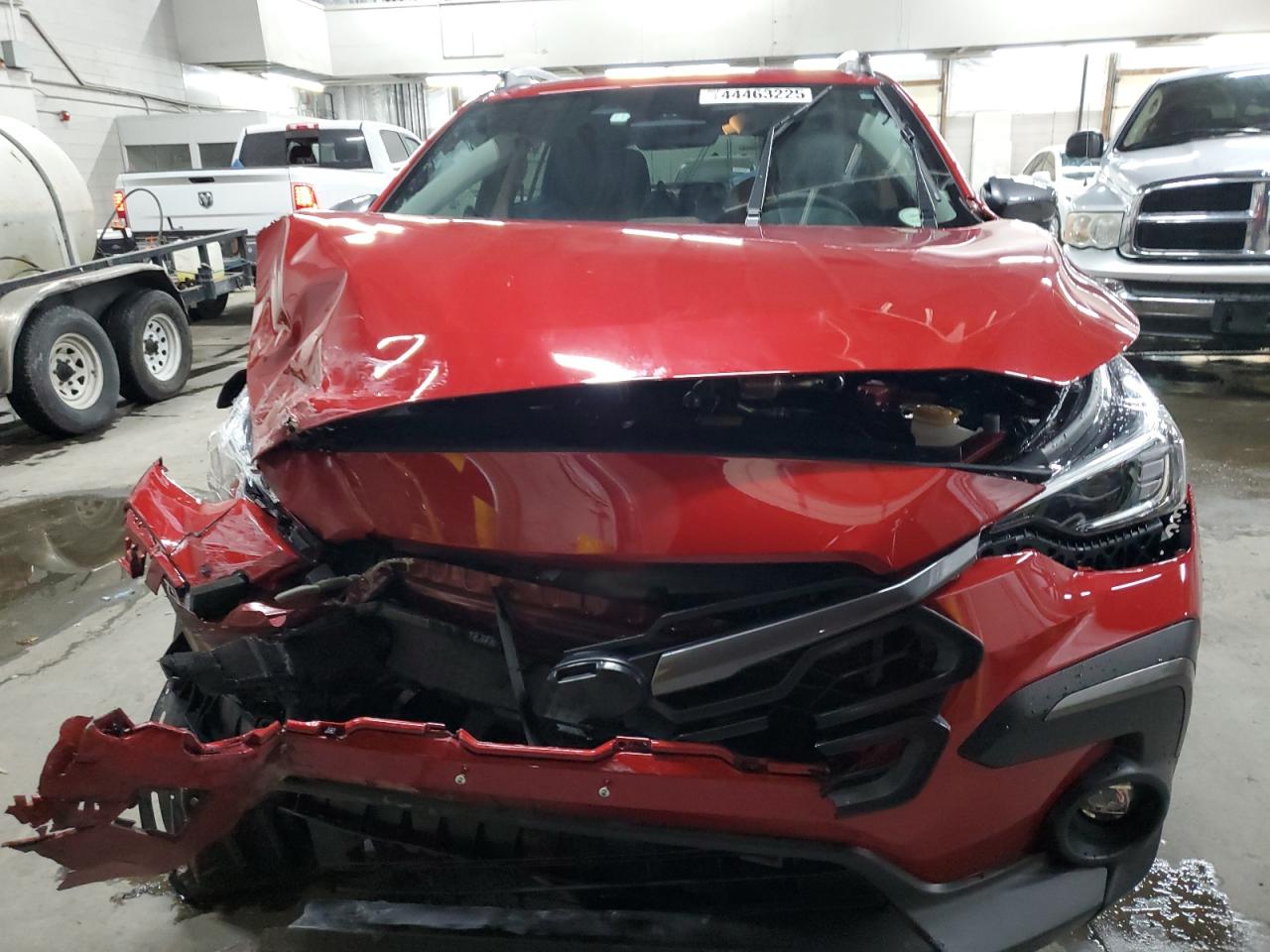 2024 Subaru XV VIN 4S4GUHL60R3789078 Copart auction photo, front end / side damage thumbnail 5