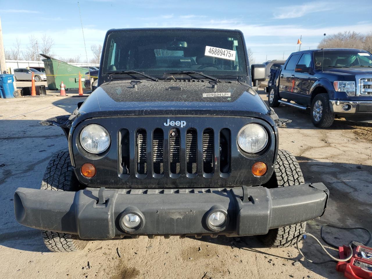 2013 Jeep Wrangler VIN 1C4AJWAG2DL699264 Copart auction photo, front end damage thumbnail 5