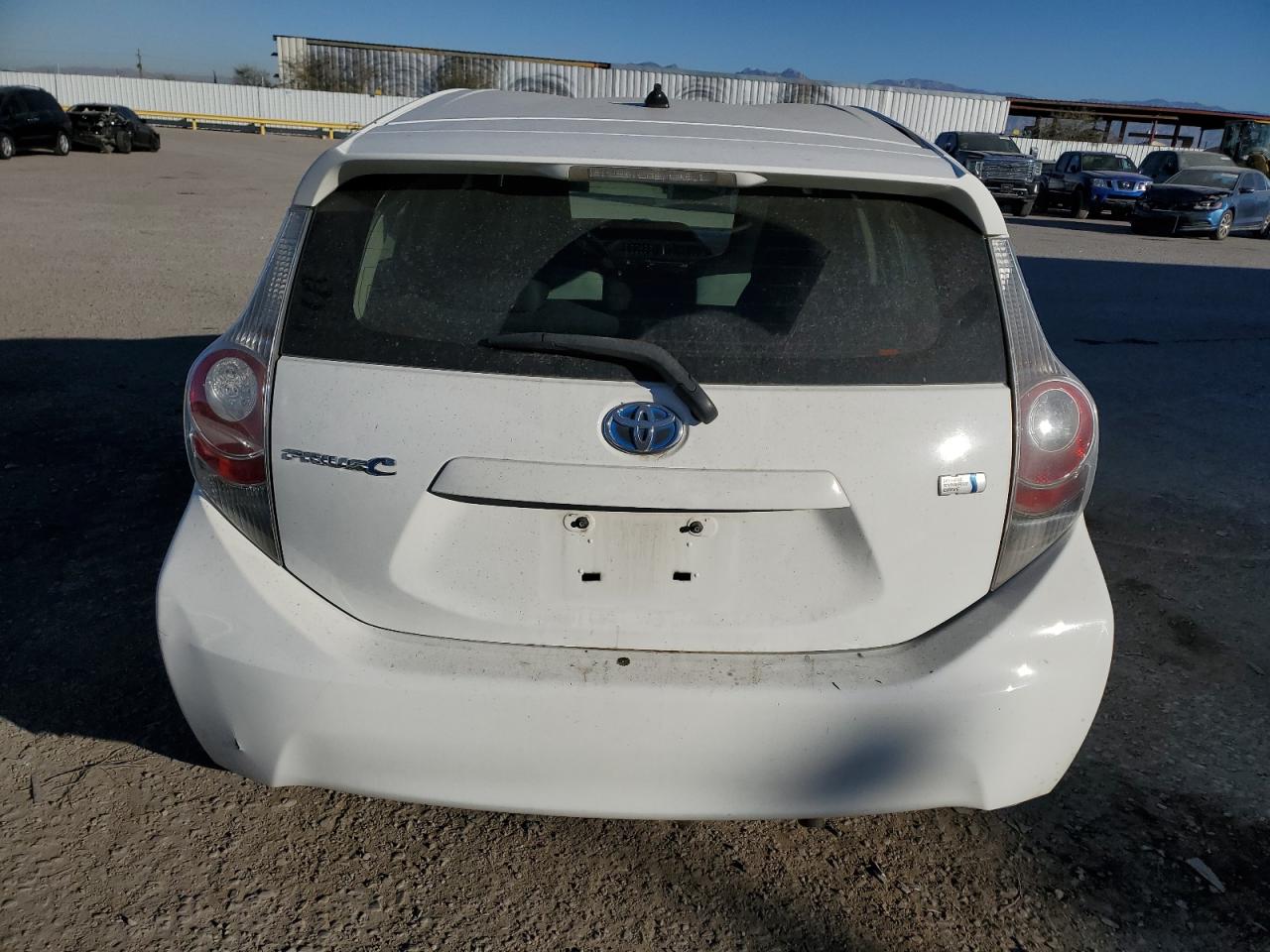 2014 Toyota Prius VIN JTDKDTB3XE1066417 Copart auction photo, hail damage thumbnail 6