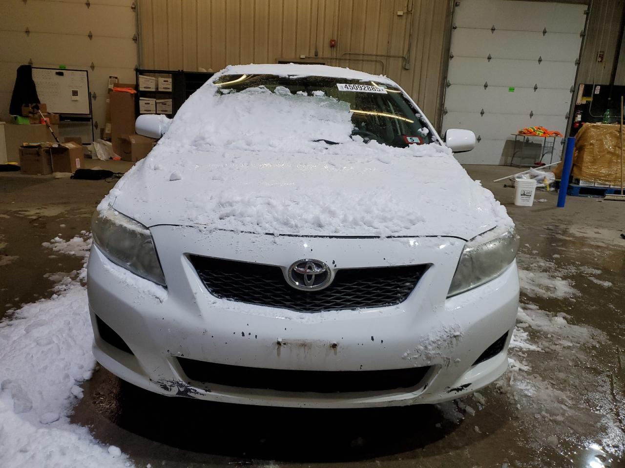 2010 Toyota Corolla VIN 2T1BU4EE5AC195190 Copart auction photo, rear end / side damage thumbnail 5