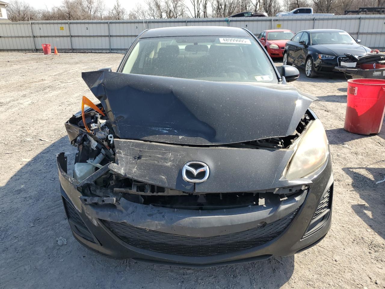 2010 Mazda 3 VIN JM1BL1SG7A1321111 Copart auction photo, front end / minor dent/scratches damage thumbnail 5