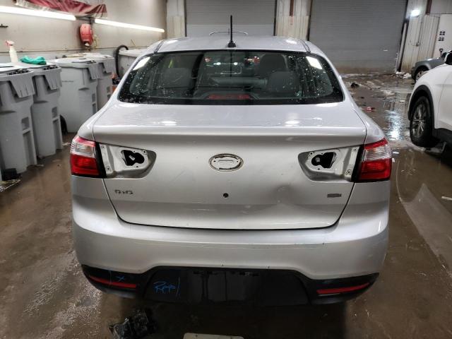 2014 KIA Rio VIN KNADM4A36E6404699 Copart auction photo, all over damage thumbnail 6