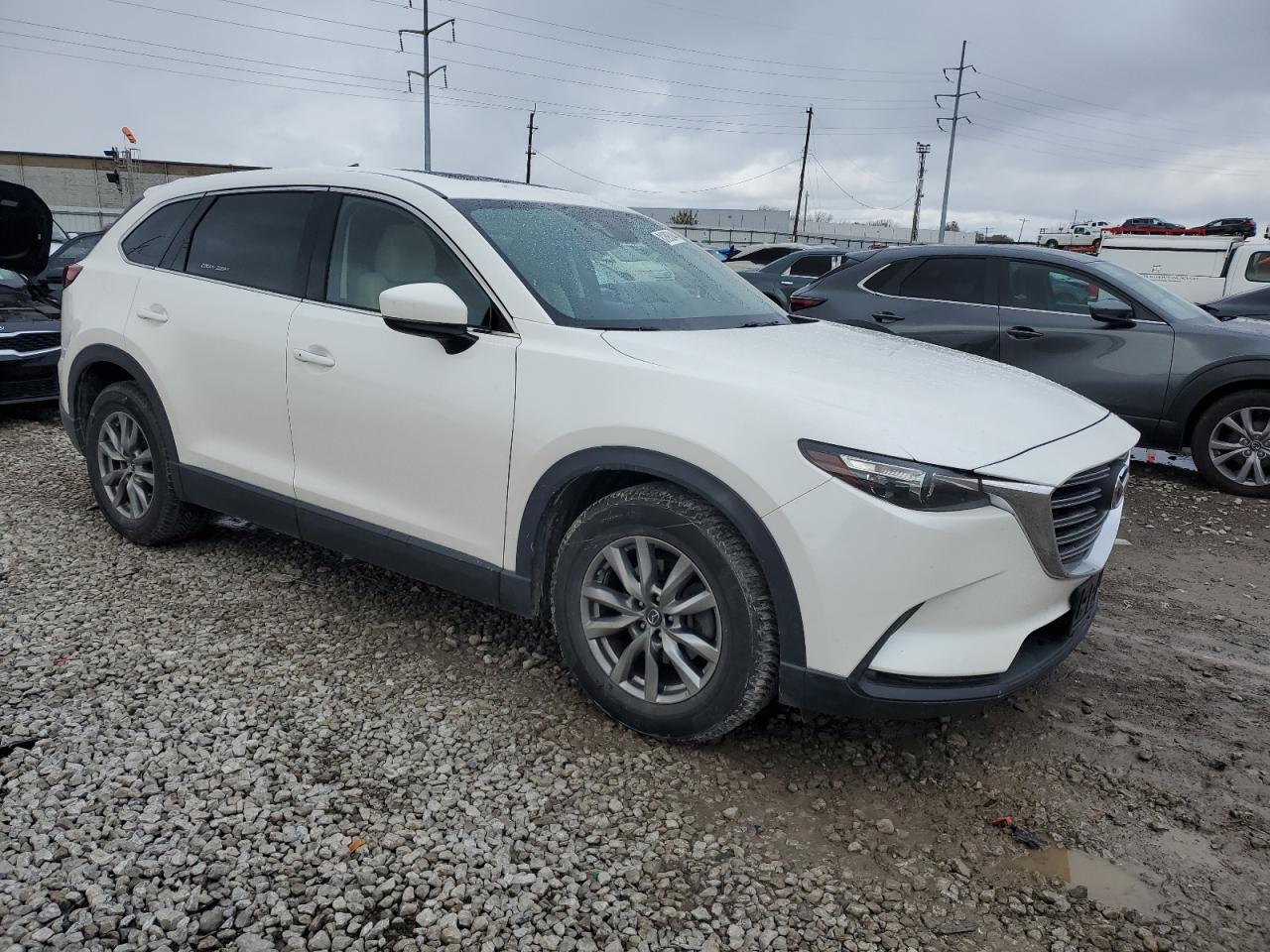 2017 Mazda CX-9 VIN JM3TCBCYXH0133837 Copart auction photo, minor dent/scratches damage thumbnail 4