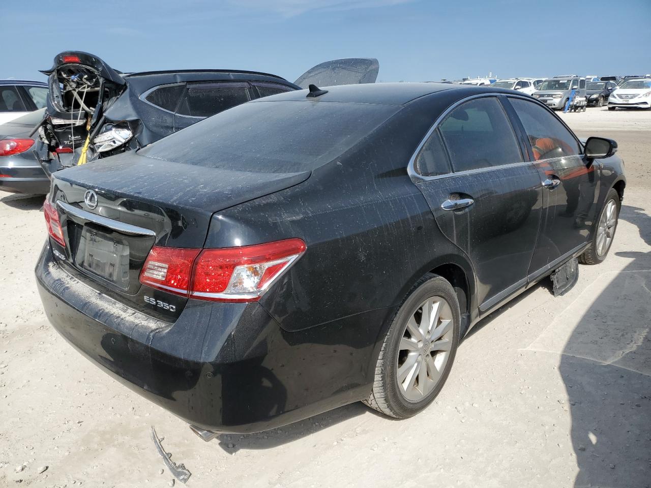 2010 Lexus ES VIN JTHBK1EG2A2413346 Copart auction photo, water/flood damage thumbnail 3