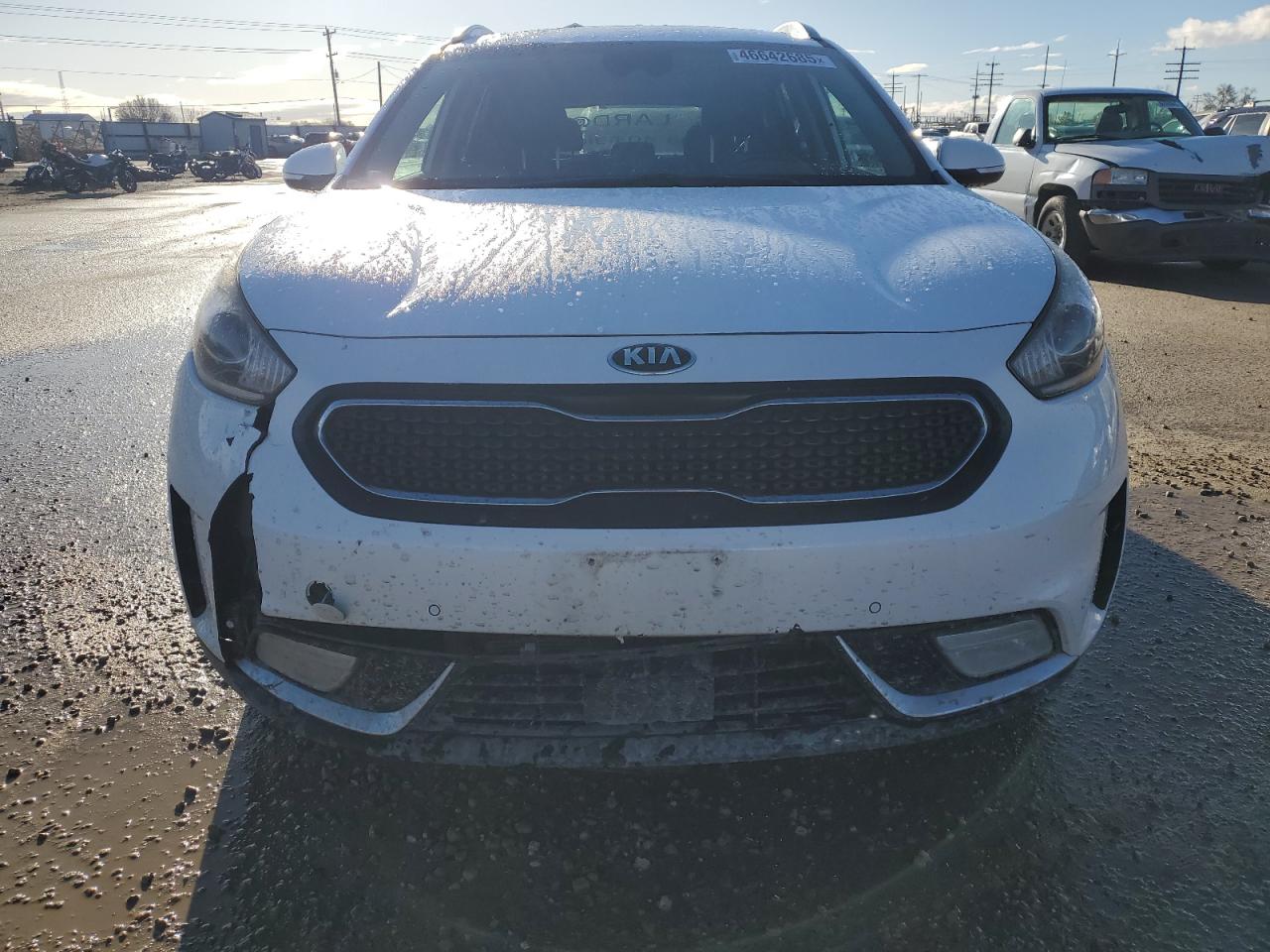 2017 KIA Niro VIN KNDCE3LC7H5072740 Copart auction photo, front end damage thumbnail 5