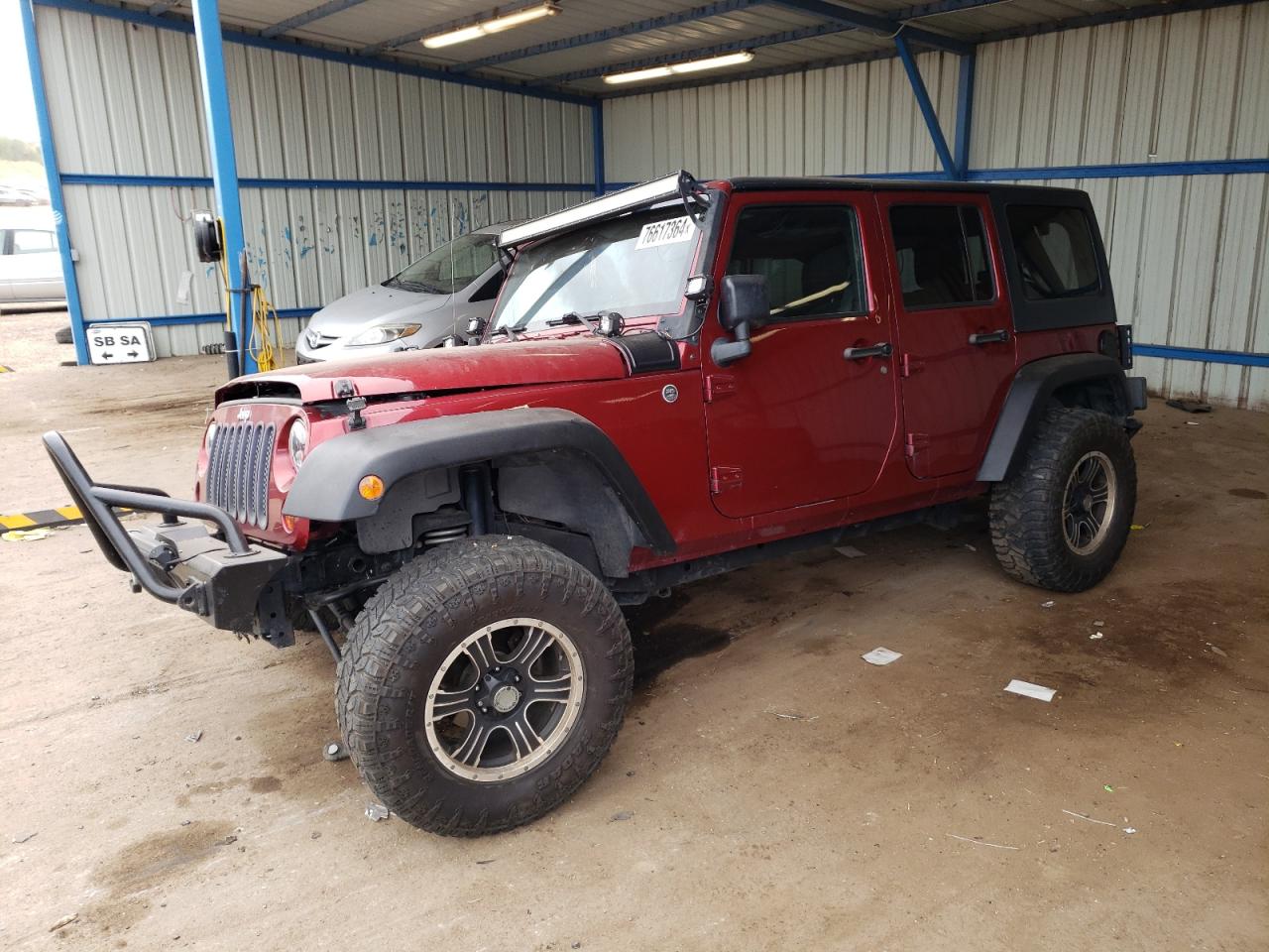 2013 Jeep Wrangler VIN 1C4BJWDG9DL605784