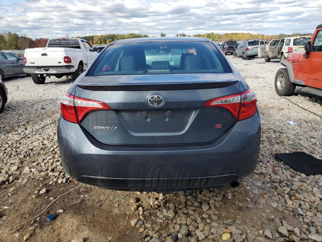2016 Toyota Corolla VIN 2T1BURHE9GC599448 Copart auction photo, front end / side damage thumbnail 6