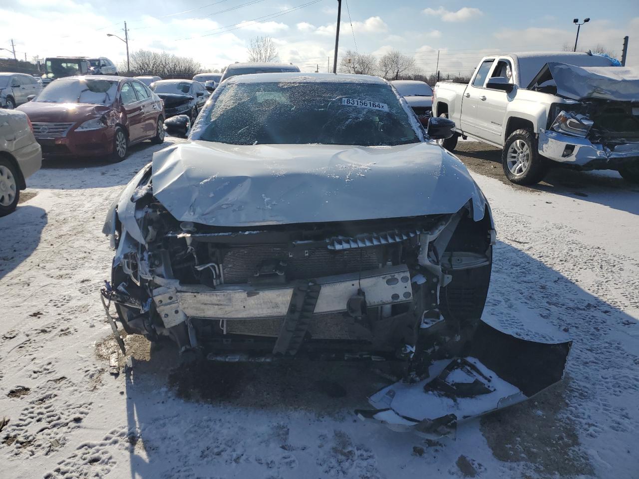2021 Nissan Maxima VIN 1N4AA6CV0MC504392 Copart auction photo, front end / minor dent/scratches damage thumbnail 5