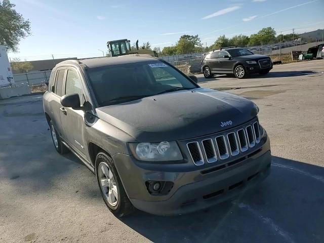2015 Jeep Compass VIN 1C4NJCBA9FD219261 Copart auction photo, front end / side damage thumbnail 11