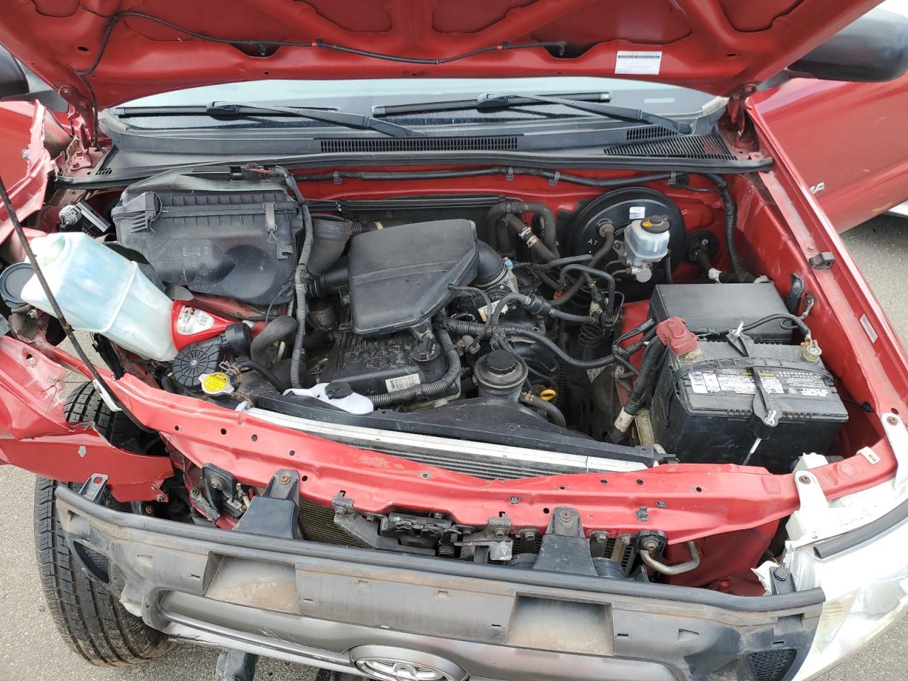 2009 Toyota Tacoma VIN 5TETX22N89Z635963 Copart auction photo, front end damage thumbnail 13