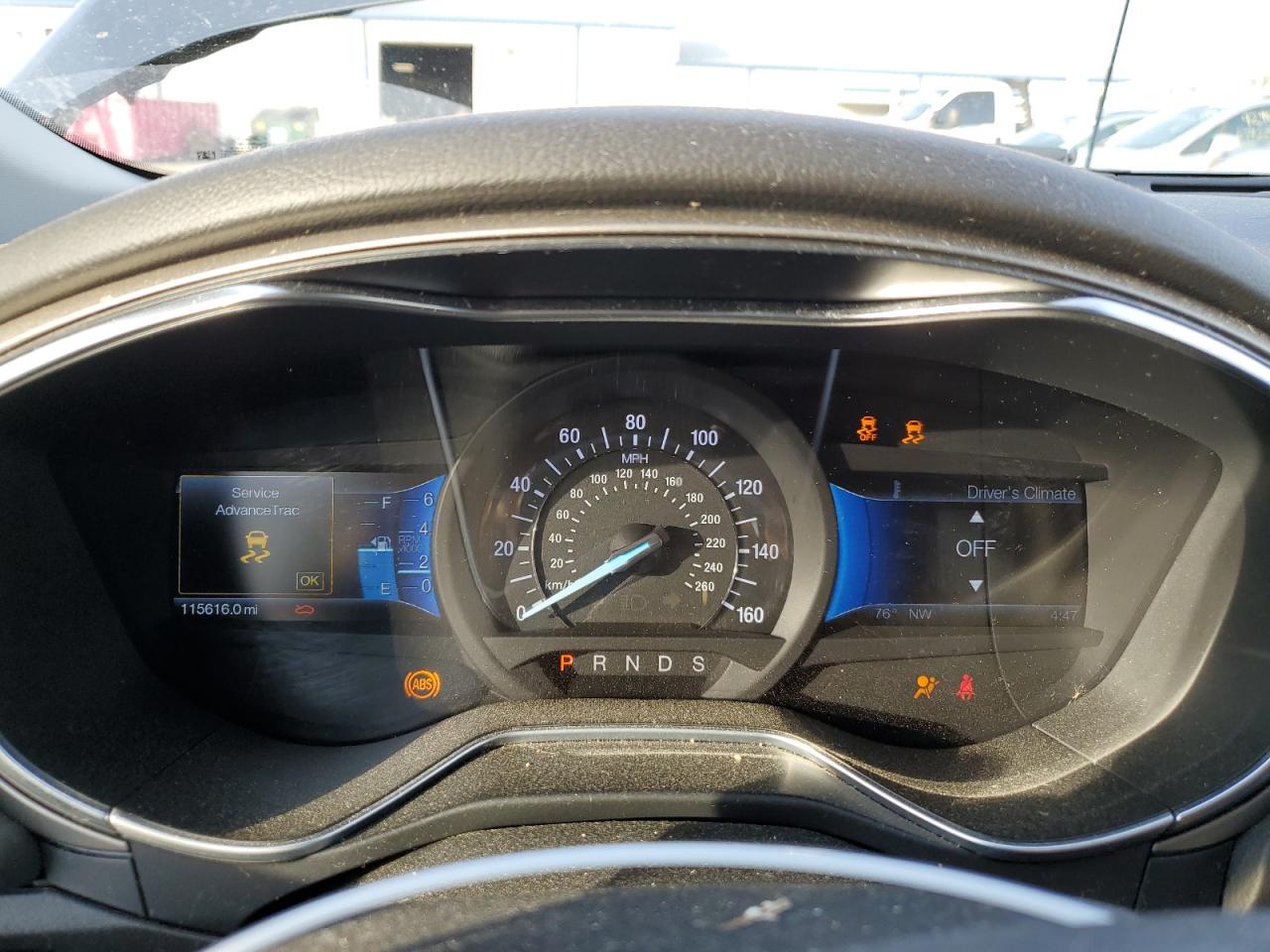 2014 Ford Fusion VIN 3FA6P0HD1ER168871 Copart auction photo, side damage thumbnail 9